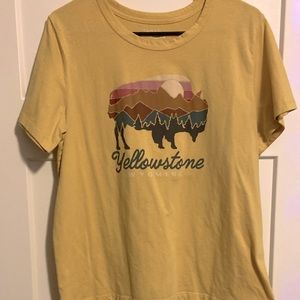 Yellowstone graphic t-shirt